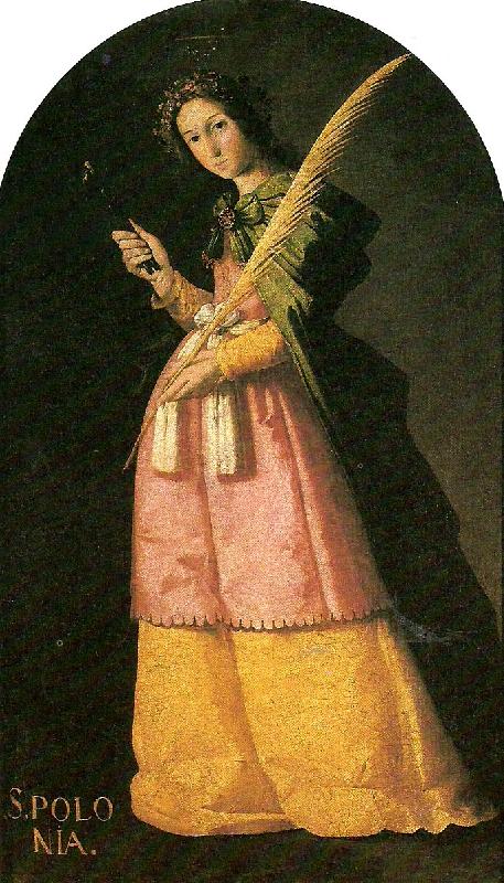 Francisco de Zurbaran st, apolonia